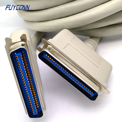 IEEE-1284 50pin Solder Cup Centronics Connector Cable máy in song song CN50 đến CN50