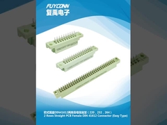 2 hàng Đầu nối DIN 41612 Đầu nối PCB Eurocard Nam & Nữ