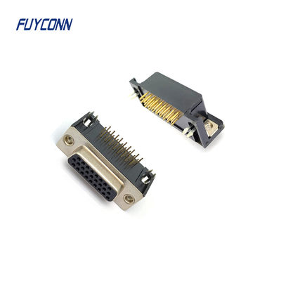 PCB mật độ cao D-SUB kết nối nữ, 15pin 26pin 44pin 62pin DSUB kết nối