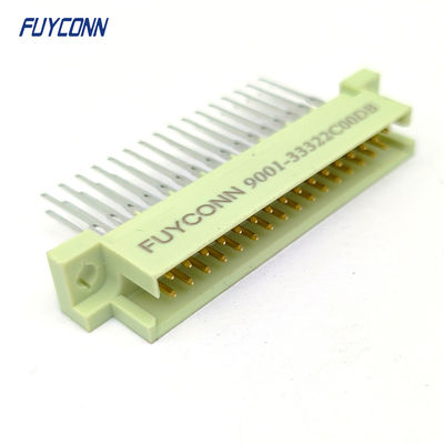 32Pin DIN41612 Male Connector W / 15mm Terminal 2 * 16P Press Pin 41612 Connector