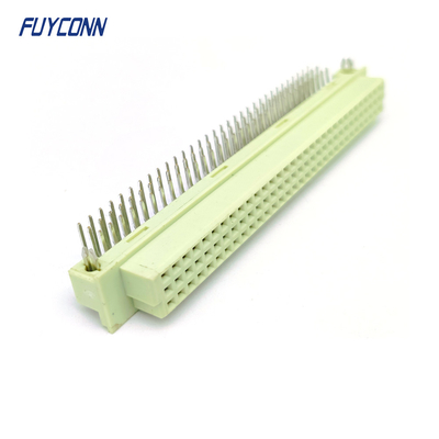 DIN 41612 góc kết nối 3 hàng 96pin PCB nữ 396 DIN41612 kết nối