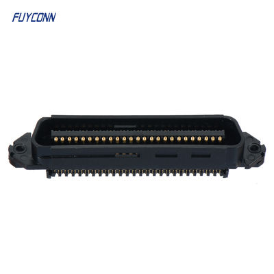 TE 229974-1 Đầu nối thay thế, Đầu nối hình chữ D 50 / 64 vị trí, Đầu cắm, Cáp-đến-cáp, Gắn cáp (Treo tự do), Đường tâm 2.16 mm [.085 in], Đầu nối Docking CHAMP