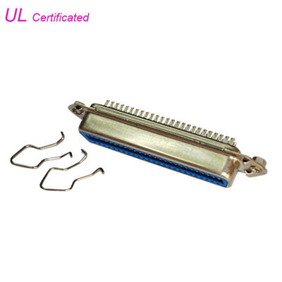 0.085in Centerline 14 24 36 50 Pin Centronic Solder Female Connector được chứng nhận UL