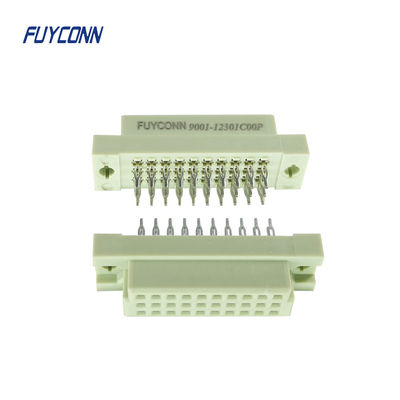 Pin không hàn phụ nữ kết nối Eurocard 3 hàng 3x10pin 20pin 30pin DIN41612