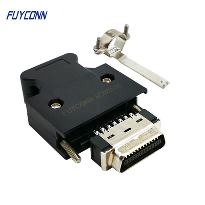 26pin MDR Connector nữ / nam 1.27mm đồng mạ vàng SCSI Connector