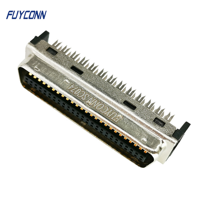 SCSI MDR Connector PCB Solder Cup IDC Crimp 1.27mm 50pin Connector Trung Quốc