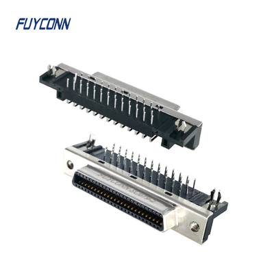 SCSI MDR Connector PCB Solder Cup IDC Crimp 1.27mm 50pin Connector Trung Quốc