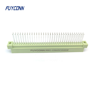 Đàn ông DIN41612 kết nối 15mm PCB thẳng 2 hàng 2 * 32pin 64pin Eurocard kết nối