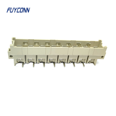 Điện DIN41612 kết nối PCB Trung Quốc R / A 7 + 8 15Pin 5.08mm Male Connector