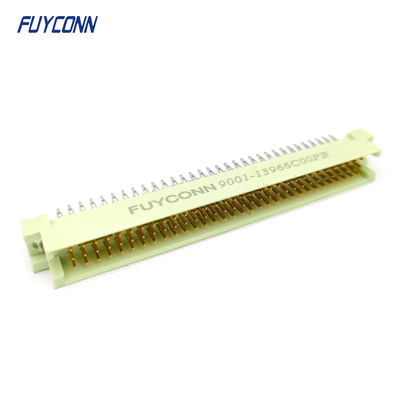 PCB không hàn 3 * 32P 96pin Nhà cung cấp Euorcard Nam DIN41612 Connector W / Harpoon