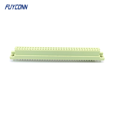 DIN41612 nhà máy kết nối 2 hàng 2 * 32P 64P PCB nữ 41612 kết nối W / Harpoon