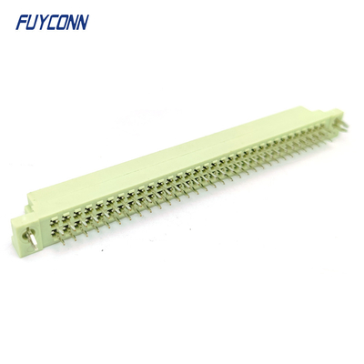 DIN41612 nhà máy kết nối 2 hàng 2 * 32P 64P PCB nữ 41612 kết nối W / Harpoon