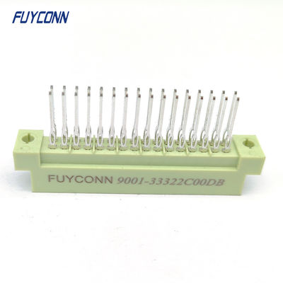 32Pin DIN41612 Male Connector W / 15mm Terminal 2 * 16P Press Pin 41612 Connector