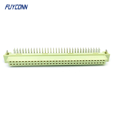 DIN41612 góc kết nối nữ 2 hàng 64pin 264 DIN 41612 kết nối PCB