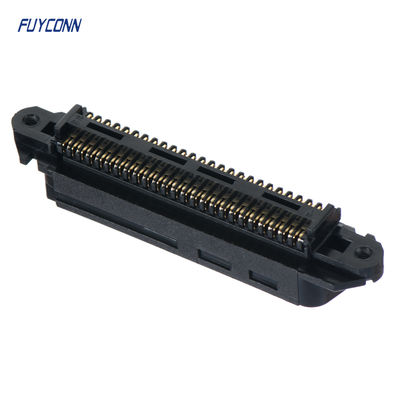 TE 229974-1 Đầu nối thay thế, Đầu nối hình chữ D 50 / 64 vị trí, Đầu cắm, Cáp-đến-cáp, Gắn cáp (Treo tự do), Đường tâm 2.16 mm [.085 in], Đầu nối Docking CHAMP