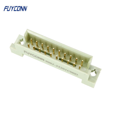 Thay thế Harting P/N 09 24 120 6922 DIN-Signal 3B020MS-3, Đầu nối đực DIN loại 3B, hàn, thẳng, 20 chân