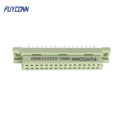 DIN Signal Type 2B nữ Solder thẳng 32-pole, thay Harting P/N 09 22 232 6824 DIN 41612 2B032FS-2
