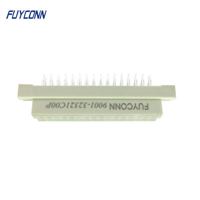 Thay thế Harting P/N 09 22 232 6850 DIN-Signal 2B032FP-4, DIN 41612 Loại 2B Nữ ép vào 32 cực