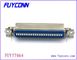 50 Pin Ribbon Centronic Solder Female Connector 25 cặp với tấm kim loại