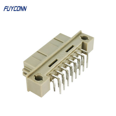 Đàn ông Plug Eurocard 16Pin 2 hàng DIN 41612 Connector 90 độ R / A PCB