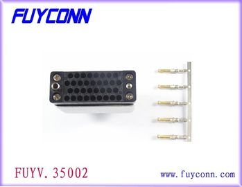 SGS-Chứng nhận V35 Crimping Connector nữ / nam 1- 34 Pin