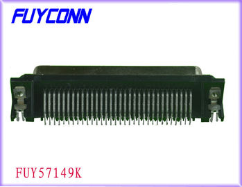 36 Pin Centronic PCB Đầu nối tiếp nhận góc phải với khóa bo mạch pcb