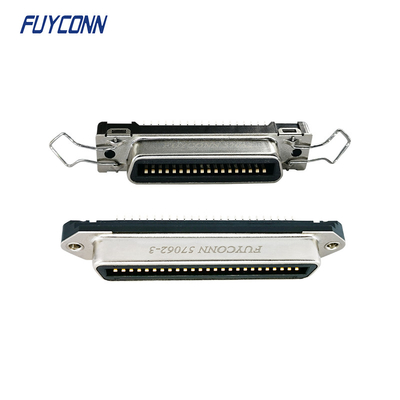 Đầu nối máy in cổng song song 36 chân, Đầu nối trung tâm PCB không hàn 50/64 chân