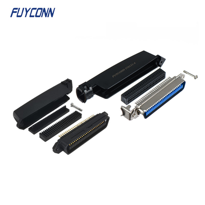 25 cặp Đầu nối ruy băng IDC nam 50pin với nắp nhựa hình chữ L