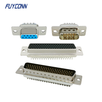 Cốc hàn PCB thẳng Nữ / Nam Đầu nối D SUB 9Pin 15Pin 25Pin 37Pin 78Pin