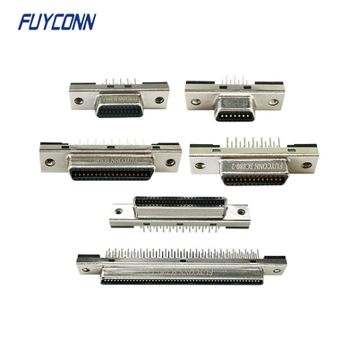 PCB Đầu nối thẳng SCSI 100pin 68pin 50pin 36pin 20pin 14pin Nữ