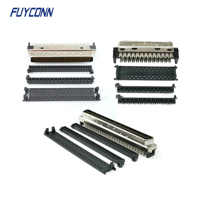 Cáp uốn IDC Đầu nối MDR nam 1.27mm 50pin 68pin 100Pin Cáp SCSI Đầu nối