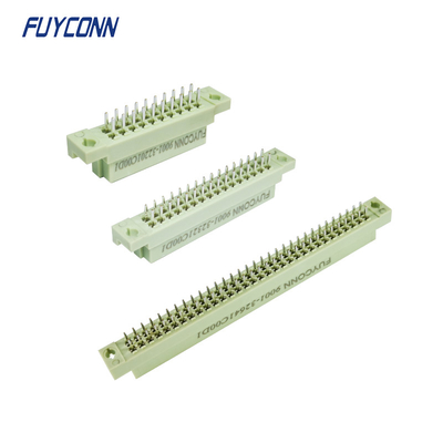 Nữ Euro 2 Hàng 20 chân 32 chân 64 chân PCB DIN 41612 Đầu nối dọc Thiết bị đầu cuối dọc