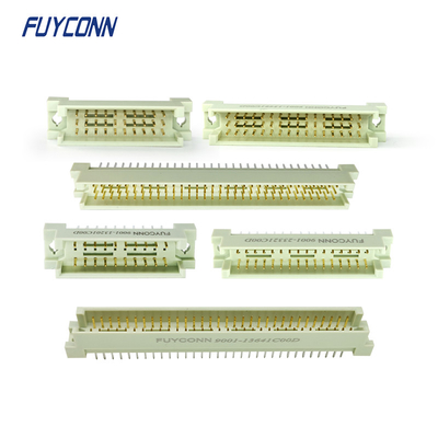 30pin 48pin 96pin 3 hàng DIN 41612 Đầu nối Nam PCB dọc Eurocard