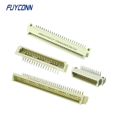 2 Rows Euro DIN41612 Đầu nối 20pin 32pin 50pin 64pin Góc phải PCB Nam Eurocard