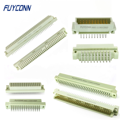 Nữ / Nam Đầu nối DIN 41612 Góc phải / Thẳng / Nhấn Pin PCB