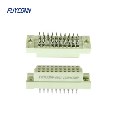 Chân không hàn Đầu nối Eurocard nữ 3 hàng 3x10pin 20pin 30pin