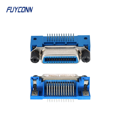24pin IEEE-488 Đầu nối Centronic góc phải nữ 24 chiều