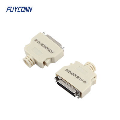 Nam Solder Servo Mini D Ribbon Connector SCSI 36 Pin Đồng thau mạ vàng