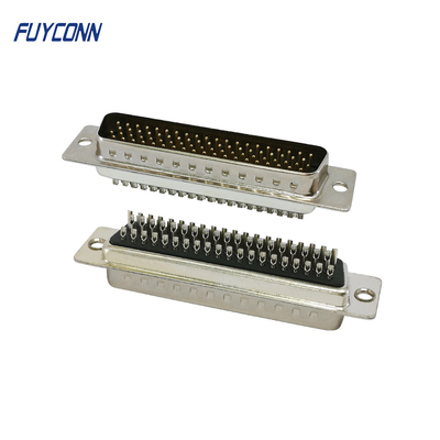 Đầu nối 78pin D-SUB Loại cáp hàn Loại nam Mật độ cao
