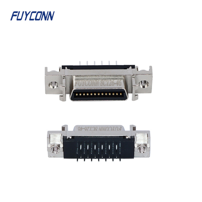 Đầu nối SCSI 26 chân, Đầu nối Servo MDR nữ W / Vỏ hợp kim kẽm