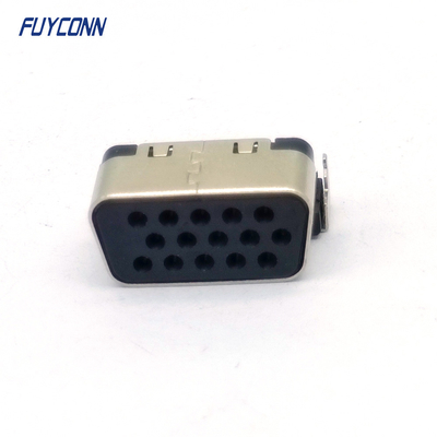 Đầu nối VGA D-SUB 15pin Nữ Cấu hình thấp hơn 0,9mm