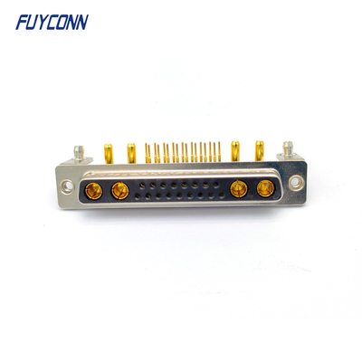 21W4 Nguồn PCB Loại Đầu nối PCB D-Sub góc phải 21 Way