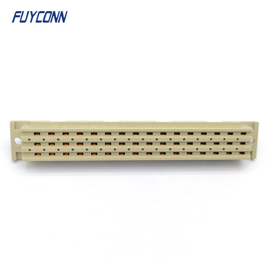 48pin Power DIN41612 kết nối PCB thẳng nữ 3 * 16pin 5.08mm Pitch