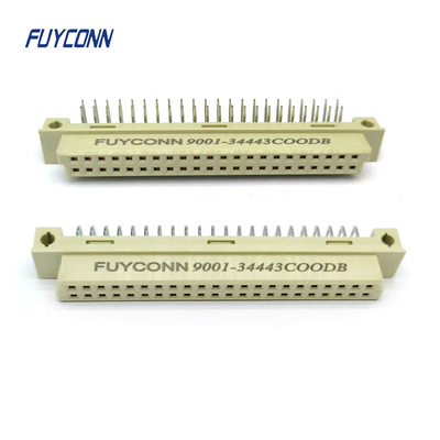 2 hàng 44 Pin DIN 41612 Connector PCB góc nữ 2 * 22P 244S Eurocard Connector 2.54mm Pitch
