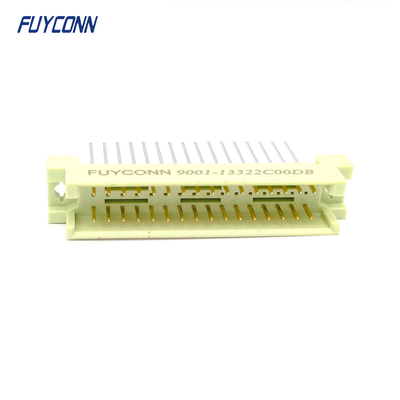 PCB thẳng 3 hàng 32 chân nam DIN 41612 kết nối 2 * 16P 32P 13mm 41612 kết nối