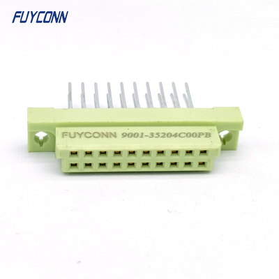 13mm DIN 41612 kết nối 2 hàng 20 chân nhấn chân nữ DIN41612 kết nối
