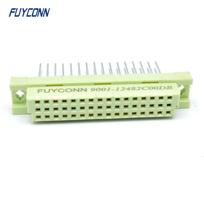 15mm 48pin DIN41612 kết nối 3 hàng PCB thẳng nữ 348 DIN 41612 kết nối
