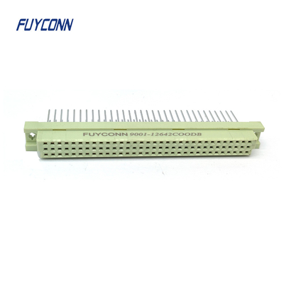 25mm DIN41612 kết nối 3 hàng 64pin nữ PCB thẳng 364 DIN 41612 kết nối