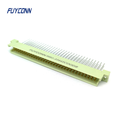 Đàn ông DIN41612 kết nối 15mm PCB thẳng 2 hàng 2 * 32pin 64pin Eurocard kết nối