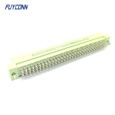 PCB không hàn 3 * 32P 96pin Nhà cung cấp Euorcard Nam DIN41612 Connector W / Harpoon